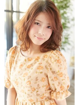 ウルカ 川口店(ulQua) ショコラベージュ　ひし形　小顔ミディ