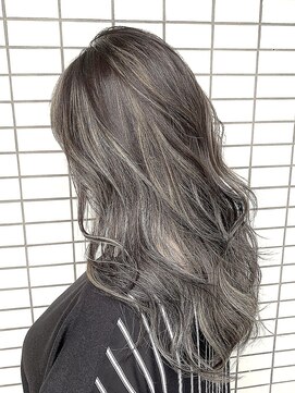 クラルス バイ アルティナ 溝の口店(Clarus by artina) グレージュ×ハイライトカラー【Clarus溝の口】