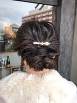 ヴィー ヘアー ファッション バー(VII hair.fashion.bar)&nbsp;ゆるふわアップ