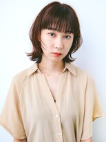 オトソーデン(Oto-soden)&nbsp;ピンクブラウンのウルフスタイル