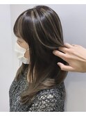 【助川】コントラストハイライト/20代30代40代ヘアスタイル