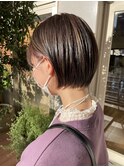 大人可愛いショートボブ/20代30代40代/マッシュショート[中目黒]