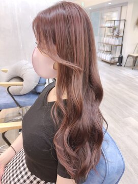 ユー(juu.) new open☆【juu.】前髪顔周りストレートで作るくびれhair