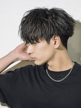 ゴールドシブヤ(GOALD SHIBUYA) Vマッシュツイストスパイラル波打ちスパイラル束感