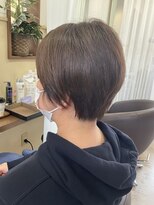 コアフィールフィス(COIFFURE fils)&nbsp;《見附　今町》大人ショート　アッシュカラー
