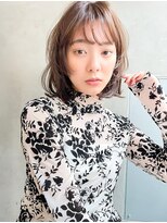 エイミー(Aimee)&nbsp;Aimee町田　シースルー前髪×ライトブラウン