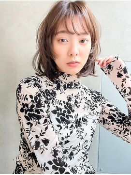 エイミー(Aimee) Aimee町田　シースルー前髪×ライトブラウン