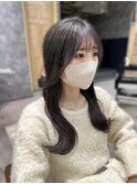 韓国風くびれヘア×透明感グレージュ【梅木潤】新規指名〇