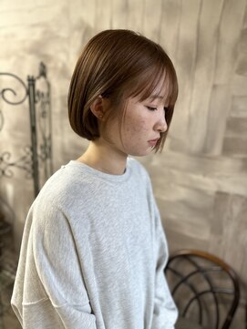 モニュメント(Monument) 丸っこいミニボブ