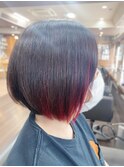 インナーカラー ネオンカラー