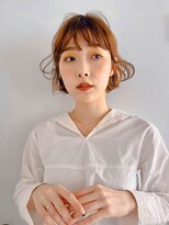 ムク 甲府(muku.)&nbsp;前髪/マチルダボブ/ピンクベージュインナー/グレージュ[甲府駅]