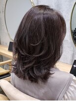 ガーデン オオタカノモリ(garden otakanomori)&nbsp;韓国くびレイヤーミディ×前髪なしニュアンスレイヤーカット