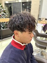 ゼスト 吉祥寺店(ZEST) ツイストスパイラル メンズ 刈り上げマッシュ 【鈴木楓竜】