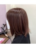 全体染めデトックス 9レベル ピンク系