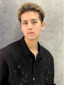 アーリー(Ali'i) 七三オールバックかき上げリバーススパイキーショート