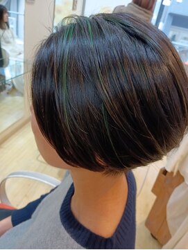 エイチエアー アルファ H'air alfa つつじヶ丘北口店 乾かすだけでまとまるボブ