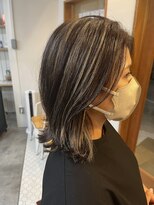 ルーフ 用賀(ROOF)&nbsp;コントラストハイライト【ROOF用賀】#髪質改善トリートメント