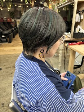 ウィークエンド(WEEKEND) 白髪活かしデザインカラーカットトリートメント22000