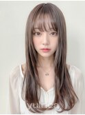 顔周りレイヤースタイル_64222【新宿/新宿駅/シアーカラー】