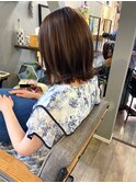 くびれボブ/ミルクティーベージュ