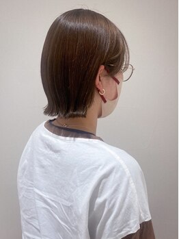 アン(awn)の写真/【盛岡/本宮】髪の内部から潤いを与え毛先までまとまりのあるヘアに。誰もが触れたくなる極上の艶髪へ◇