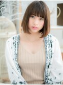 甘辛MIX★前下がり艶カラー大人ボブディh3越谷20代30代40代