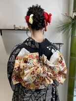 ステラバイケンジ(STELLA by KENJE)&nbsp;成人式着付けヘアセットメイク/ヘアアレンジ/ヘアメイク[藤沢]