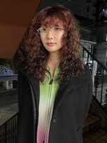 コードプラスリム(CODE+LIM)&nbsp;カット/オレンジブラウンカラー/スパイラルパーマ