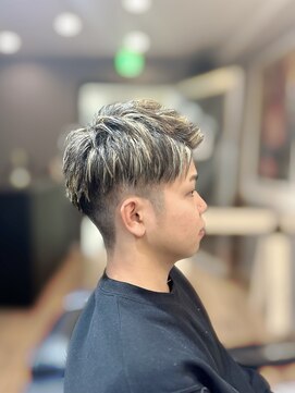 アソビ(ASOBI) ツーブロックandメッシュ