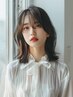 【北野愛梨指名限定】☆女性人気メニュー☆顔まわりカット＋アイブロウＢＤＢ