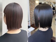 《髪質改善ストレート/トリートメント》30代40代50代60代の髪の広がり、乾燥、パサつき、うねりも解決◎