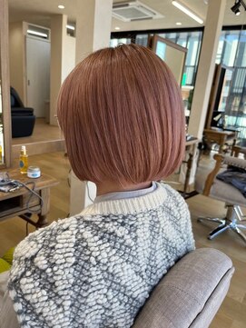 ミラシィ 成田(Mirashy) ハイライトカラーミルクティーベージュレイヤーカット