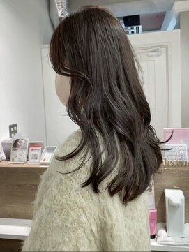 フレイムス ヘアアンドリラックス 南越谷店(Frames hair&relax) ゆるふわロング×オリーブアッシュ