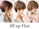 フィルアップヘア (fill up Hair)の写真