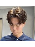 フェザーパーマ/フェザーショート/ニュアンスパーマ/メンズ