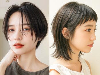 ロアール 大垣店(LOAOL)の写真/ショートスタイルは経験豊富なスタイリストにお任せください♪お客様の髪のお悩みに寄り添った施術で人気☆