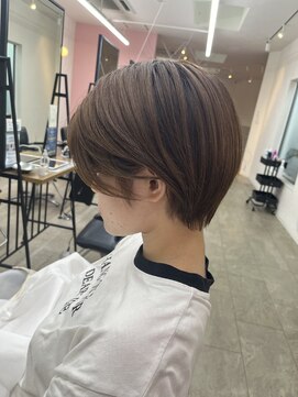 耳かけショート/丸みショート