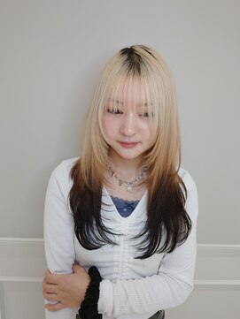 ルクール ヘアー プレジー(Le Coeur HAIR Plaisir) デザインカラー×ハイレイヤーカット