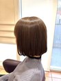 バサ 久米川店(BASSA)&nbsp;ナチュラルカラーでツヤ感をプラスした仕上がり☆