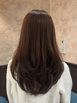 ロンド 銀座(Lond) ◎ミディアムレイヤーハイレイヤーカット韓国顔まわり銀座6