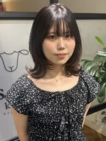 エストアール フクオカ 福岡博多店(est-r. Fukuoka)&nbsp;ミディアムレイヤー/くびれ巻き/韓国ヘア/博多