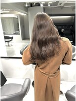 ブラン(Blanc Aoyama)&nbsp;レイヤーカット/顔まわりカット/ブリーチなし/ロング/ミディアム