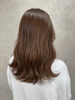 ルノン(LUNON)&nbsp;黒髪クラゲヘアーオリーブグレー小顔ココアベージュ