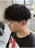 宇都宮メンズカットメンズパーマ波巻きスパイラルパーマツイスパ