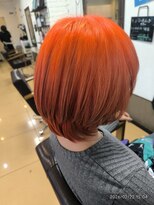 ヘアーズ ベリー 小林店(hairs BERRY) オレンジ