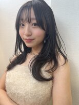 ロンドアベニール 北千住(Lond avenir)&nbsp;ミルクティーベージュ/レイヤーボブ韓国巻き顔周りカット/北千住