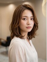 トゥーリ 佐賀鳥栖店(tuuli)&nbsp;tuuli ◇大人可愛いミディアム　20代30代40代の髪質改善縮毛矯正