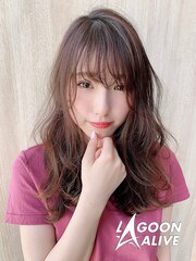 LAGOON ALIVE 亀田一磨 ☆天使の羽バング×ラベージュ☆