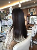 大人艶やかストレートロング