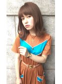 外ハネミディ